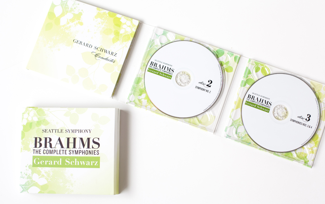Brahms Complete Symphonies CD Packaging