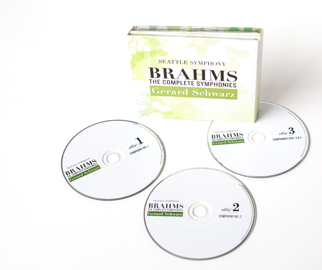 Brahms Complete Symphonies CD Packaging