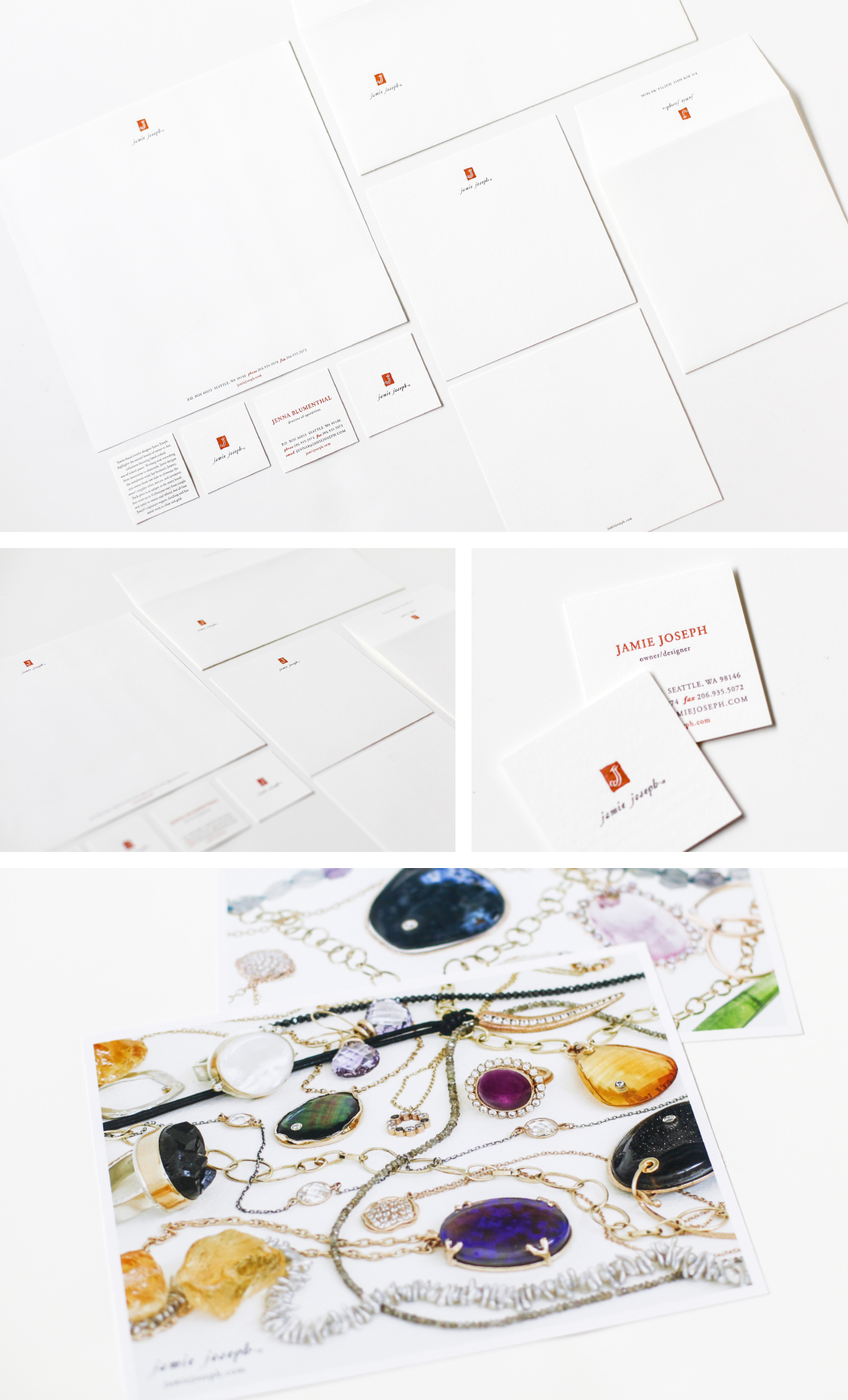 Jamie Joseph Jewelry Stationery And Branding 